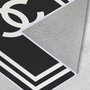Conceptum Alfombra Hmnt755 Blanco y Negro 60 x 100 cm